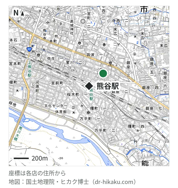スマホ修理工房 熊谷店・熊谷駅 212m・徒歩3分