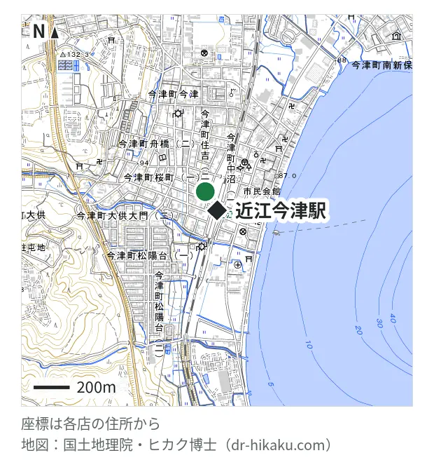 ERIglobal.japan・近江今津駅 123m・徒歩2分