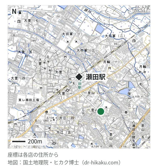カメラのキタムラ 大津・瀬田学園通り店・瀬田駅 625m・徒歩8分