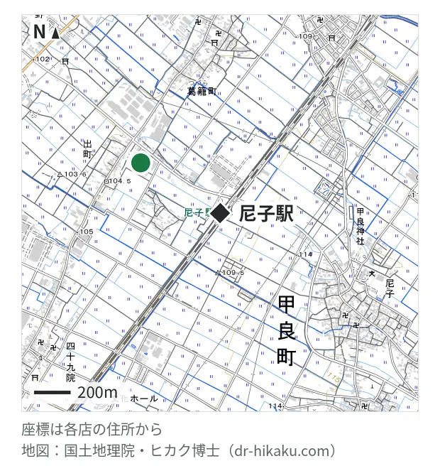 パンダ工房 甲良店・尼子駅 515m・徒歩7分