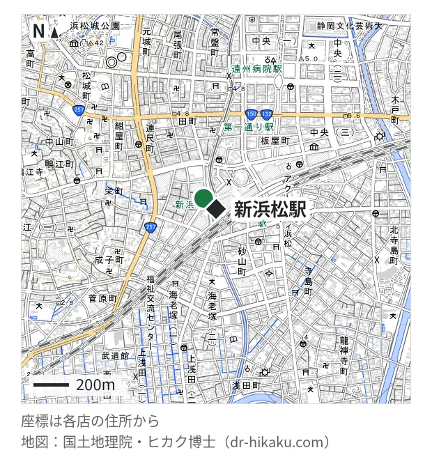 じゃんぱら 浜松駅前店・新浜松駅 93m・徒歩2分