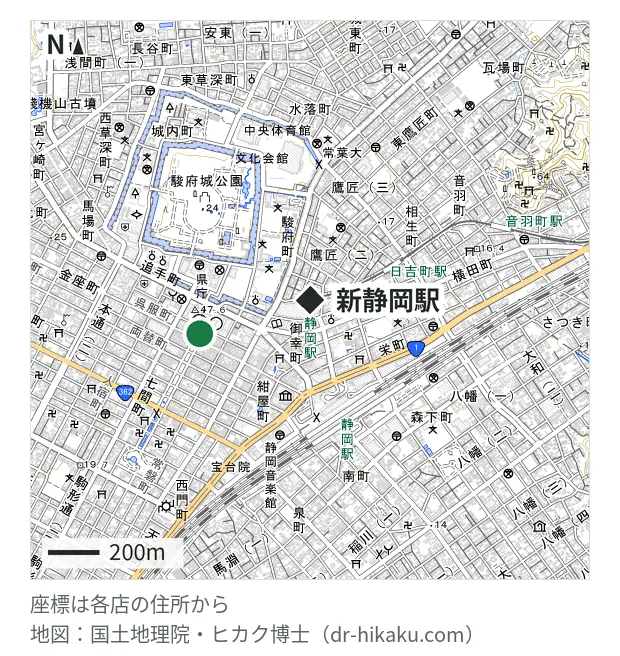じゃんぱら 静岡店・新静岡駅 451m・徒歩6分