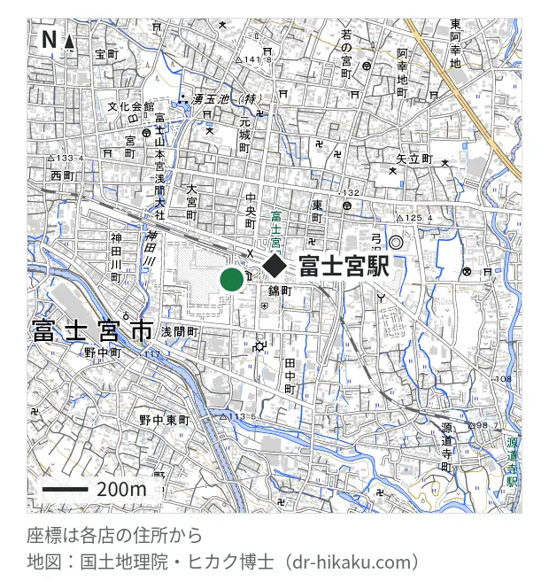 ノジマ イオンモール富士宮店・富士宮駅 197m・徒歩3分