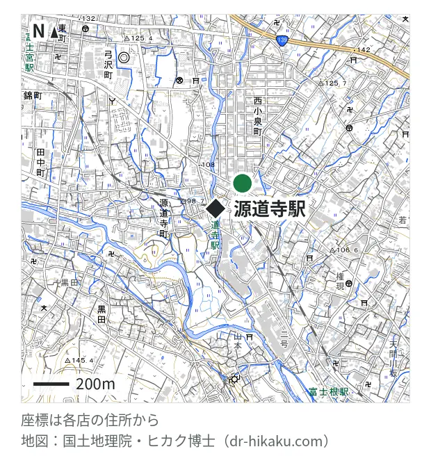 スマホ修理工房 富士宮店・源道寺駅 207m・徒歩3分