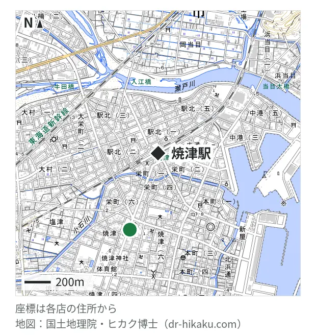スマホ修理工房 焼津店・焼津駅 624m・徒歩8分