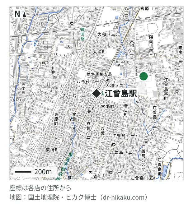 スマフォドクター スマホとコーティングの窓口・江曾島駅 617m・徒歩8分