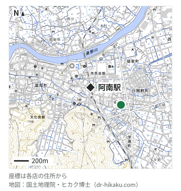 スマホ堂 阿南店・阿南駅 477m・徒歩6分