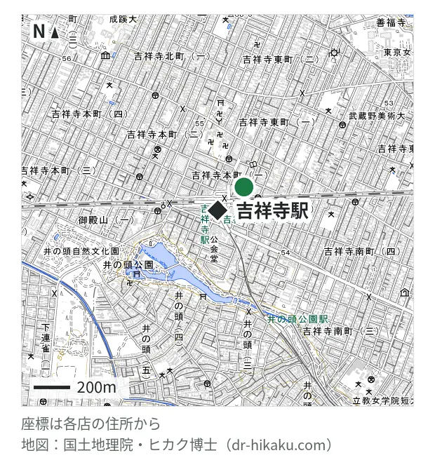 AppleJuice吉祥寺店・吉祥寺駅 188m・徒歩3分