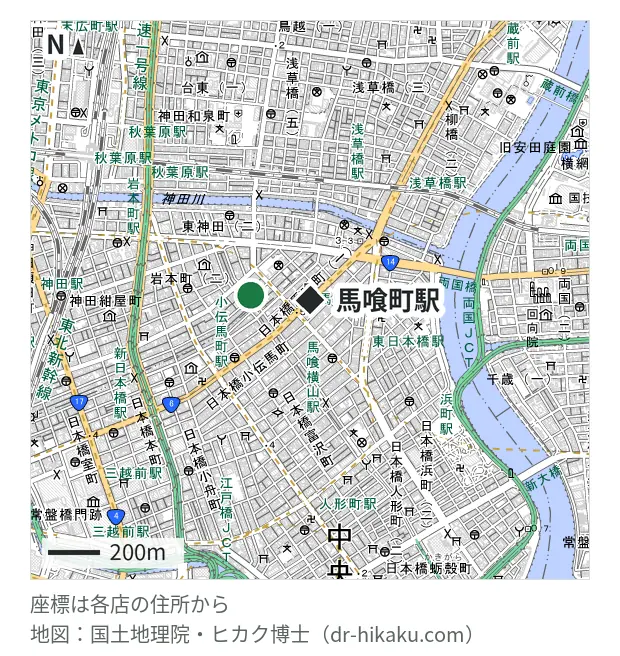 EyeSmart 日本橋馬喰町店・馬喰町駅 231m・徒歩3分