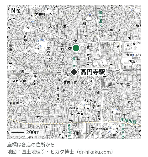 FASTMOBILE 高円寺店・高円寺駅 387m・徒歩5分
