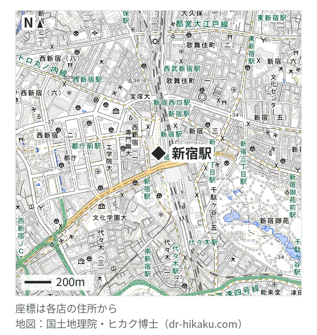 スマホ修理王 新宿店・新宿駅 174m・徒歩3分