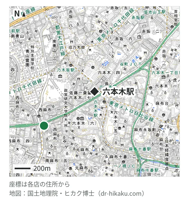 iPhone修理屋 西麻布本店・六本木駅 734m・徒歩10分