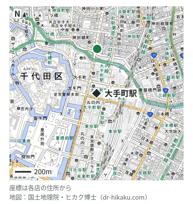 ダイワンテレコム 神田店・大手町駅 418m・徒歩6分