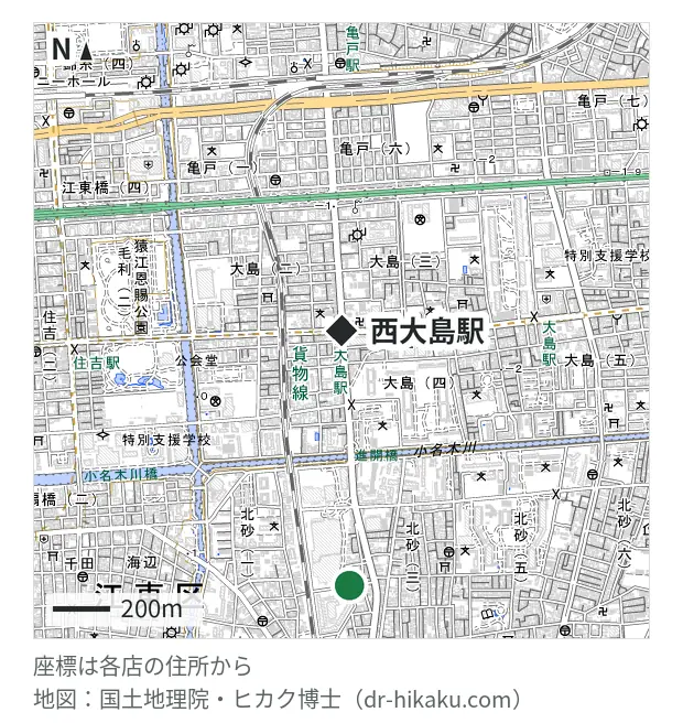 スマプラ アリオ北砂店・西大島駅 896m・徒歩12分