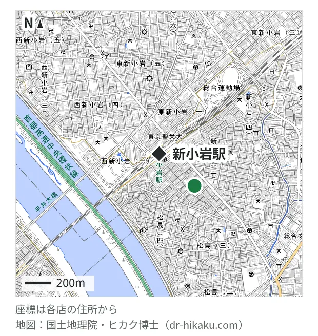 iPhone修理アイサポ 新小岩ルミエール商店街店・新小岩駅 361m・徒歩5分