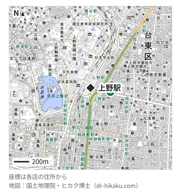 iPhone修理アイサポ 上野店・上野駅 235m・徒歩3分