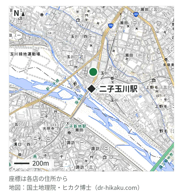 カメラのキタムラ Apple製品修理サービス東京・玉川高島屋店・二子玉川駅 221m・徒歩3分