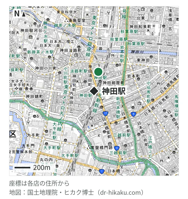 モバイルマッハ 神田店・神田駅 115m・徒歩2分