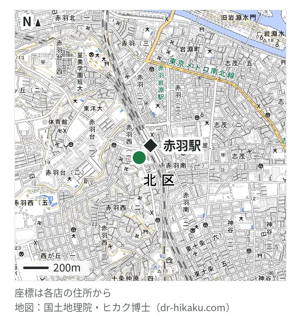 ノジマ イトーヨーカドー赤羽店・赤羽駅 130m・徒歩2分