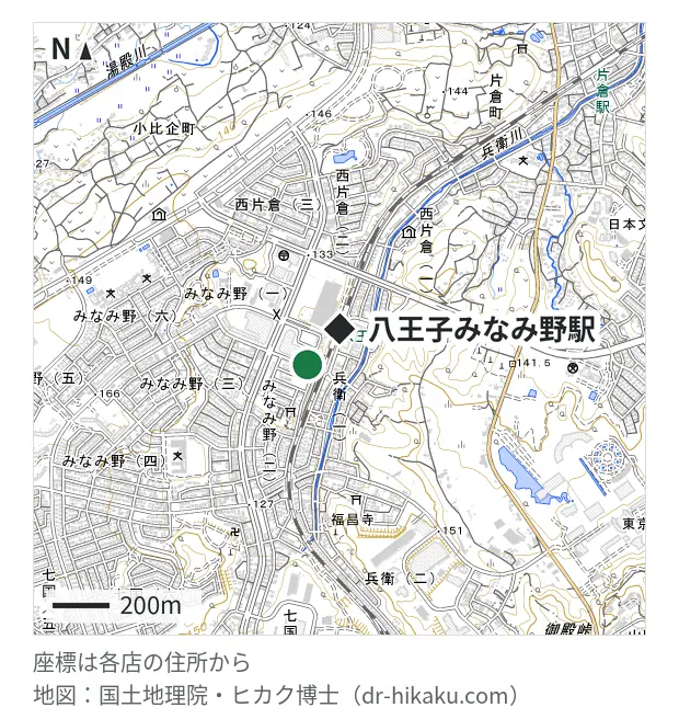 ノジマ 八王子みなみ野店・八王子みなみ野駅 171m・徒歩3分