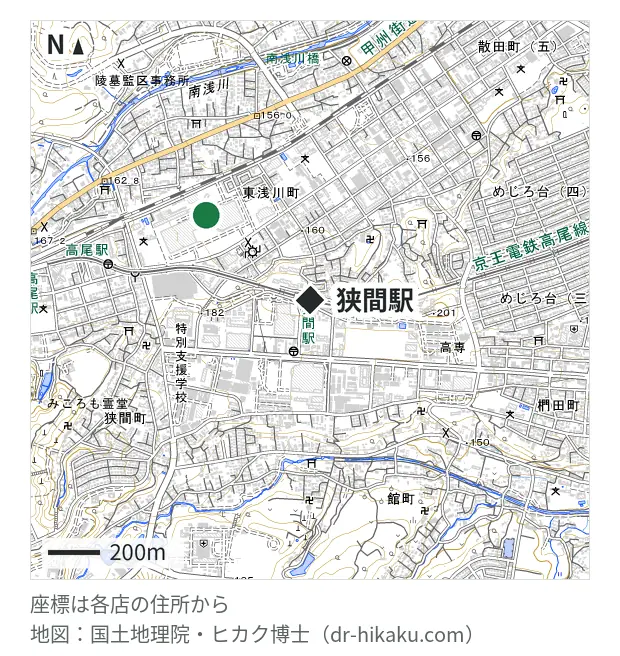 ノジマ イーアス高尾店・狭間駅 520m・徒歩7分