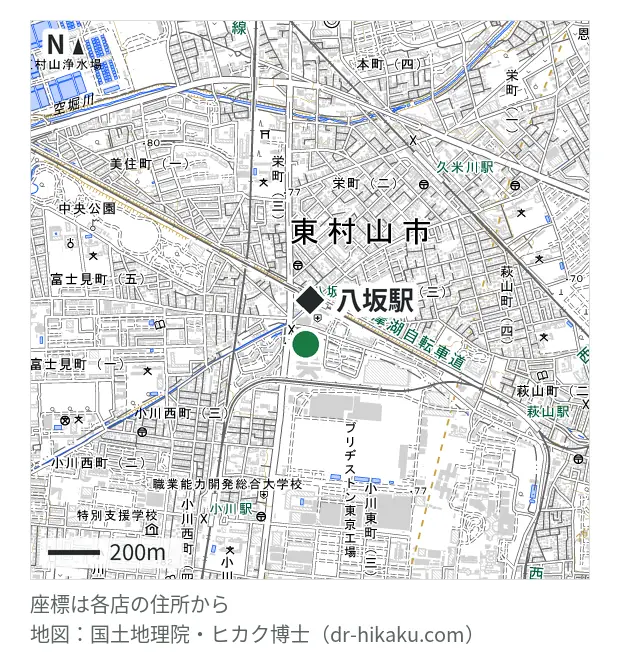 ノジマ イオンフードスタイル小平店・八坂駅 172m・徒歩3分