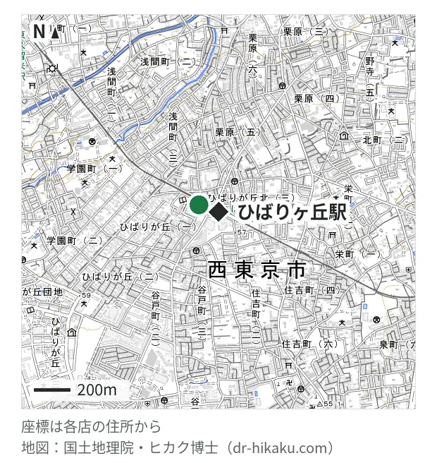 ノジマ ひばりが丘パルコ店・ひばりヶ丘駅 114m・徒歩2分