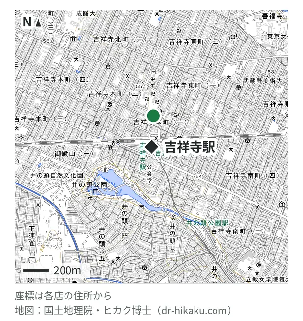GENIE(ジーニー) 吉祥寺店・吉祥寺駅 200m・徒歩3分