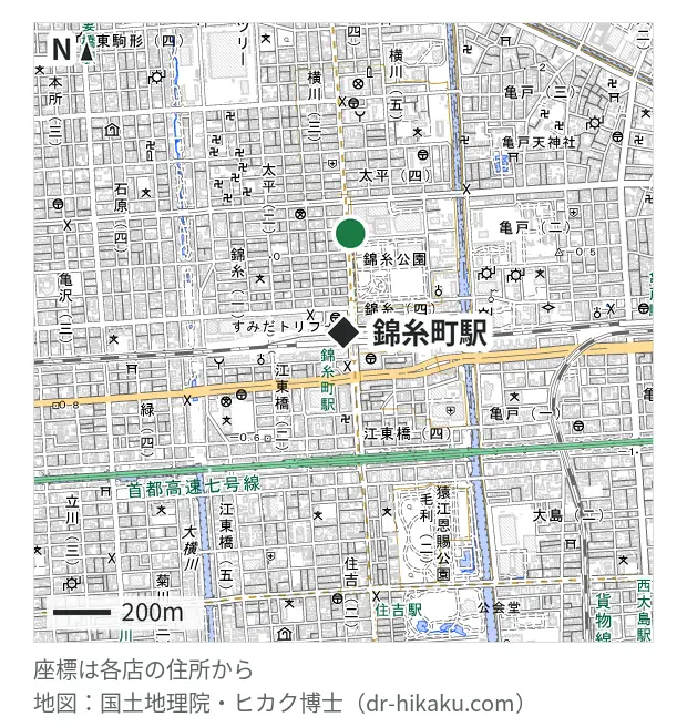 スマホスピタル オリナス錦糸町店・錦糸町駅 306m・徒歩4分