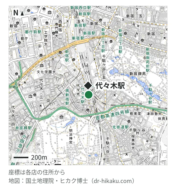 スマートまっくす 代々木駅前店・代々木駅 127m・徒歩2分