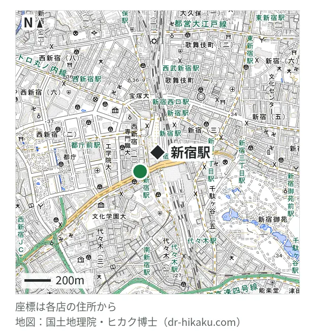 スマホソニック スマホソニック新宿店・新宿駅 32m・徒歩1分