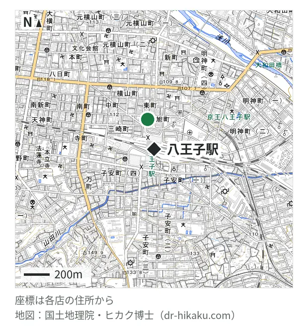 スマホ修理工房 八王子東急スクエア店・八王子駅 215m・徒歩3分
