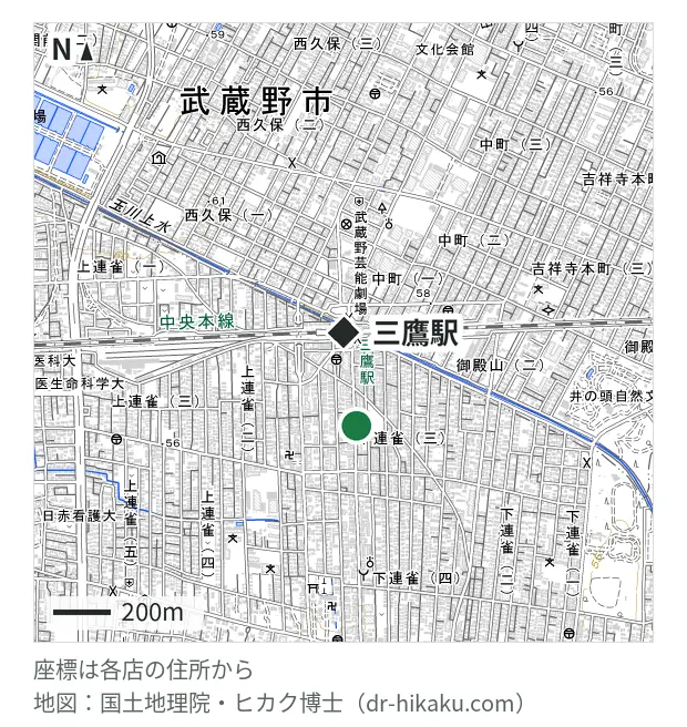 スマホ修理工房 三鷹店・三鷹駅 330m・徒歩5分