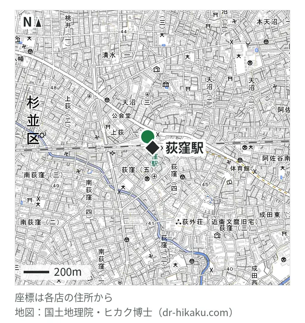 スマホ修理工房 荻窪タウンセブン店・荻窪駅 94m・徒歩2分