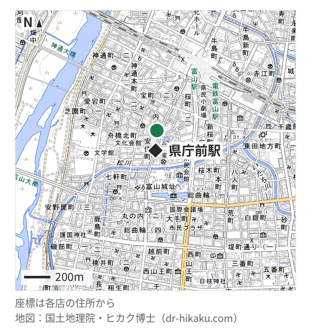 iPhone即日修理屋さん 富山店・県庁前駅 153m・徒歩2分