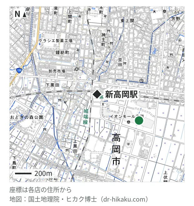 スマートクール イオンモール高岡店・新高岡駅 561m・徒歩8分