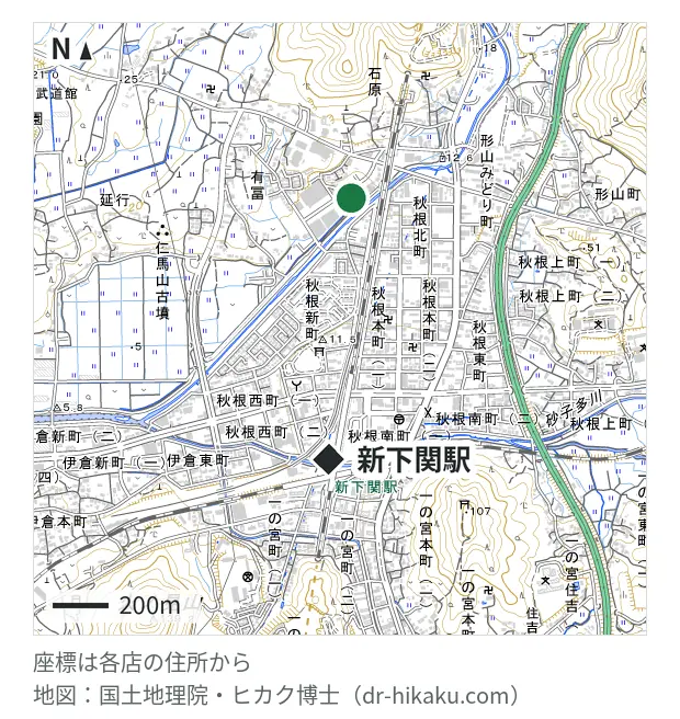 エコモ 新下関×リンゴ屋新下関店・新下関駅 862m・徒歩11分