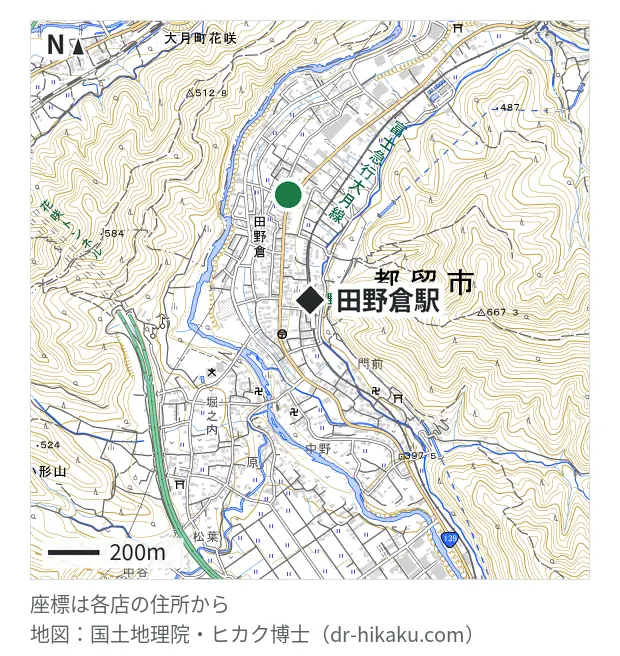 ノジマ 都留店・田野倉駅 417m・徒歩6分